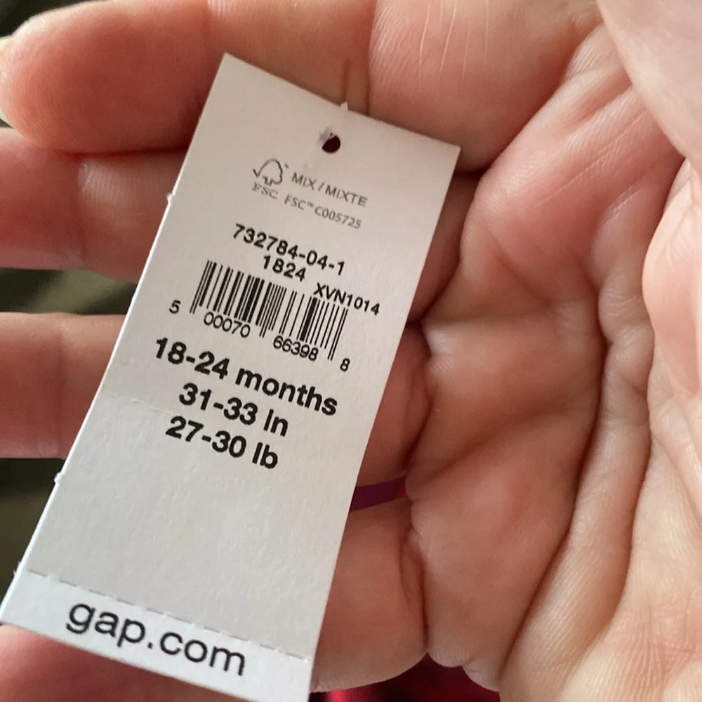 GAP sleeve months